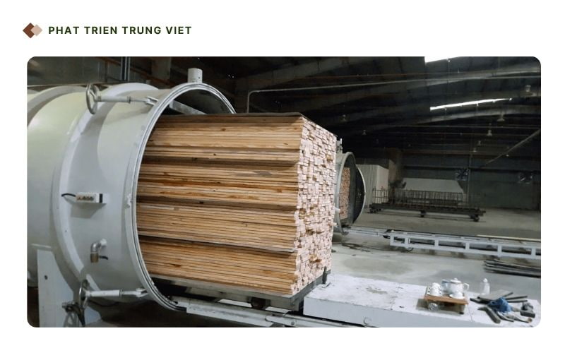 Sấy khô - Chuẩn bị cho quá trình xử lý nhiệt